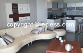 ECL4492, 3+1 flat for sale in the front block of the Queenaba complex, Mersin Kargıpınarı 